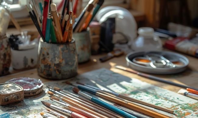 Pinsel & Farben Zubehör