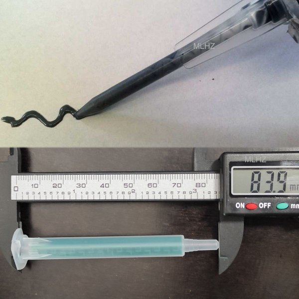 50 Stücke FMA06-16 Grün Epoxid-Mischdüsen Statische Mund Abschnitt ABS
