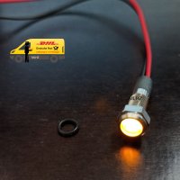 LED Signalleuchte orange Meldeleuchte Kontrollleuchte...