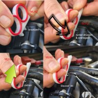 Stecker Entriegelung Ausbauwerkzeug Steckerabzieher für VAG VW Audi Skoda