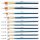 10 Pinsel Set Pinselset  fein Pinsel Acryl Aquarell Modellbau TableTop Makeup