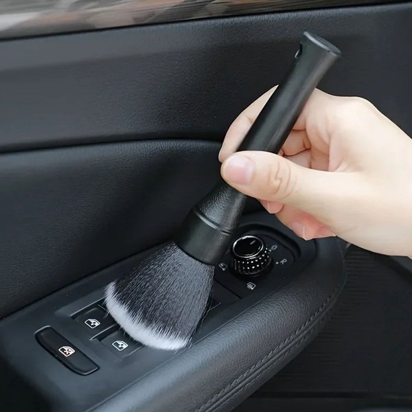 1 x Detailing Pinsel 17cm Ultraweiche Auto Reinigungspinsel für Innenraum Autopflege