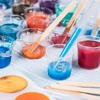 40 teiliges Harz Kleber Farbmischset  Pipetten /...