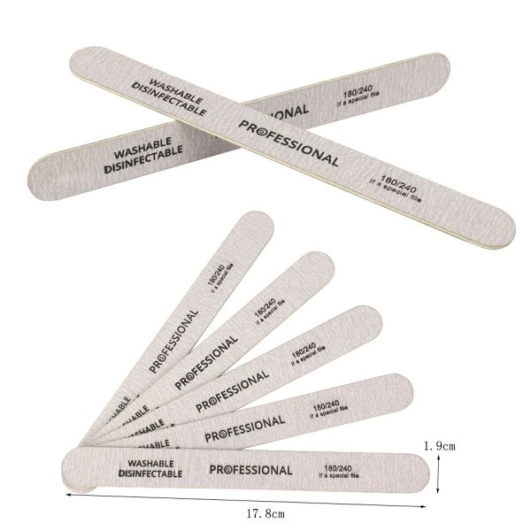 10 Stück Feilen (Holz) 13x1,5cm Körnung 180/240 ideal zum nachbearbeiten von 3D Drucken