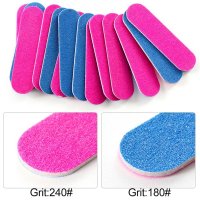 20 Stück Feilen (Pappe) 5cm Körnung 180/240 ideal zum nachbearbeiten von 3D Drucken