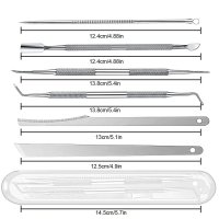 6 teiliges Set zum entfernen von Stützen und Nachbearbeitung von 3D Drucken