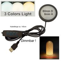 LED-Lampen-Set für Bambu Lab Lampen verstellbares Licht-Set weiß / kalt / warm