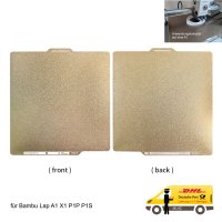 PEI Druckplatte für Bambu Lap A1 X1 P1P P1S beidseitig 257*257mm PLA ABS PETG o.B.