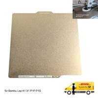 PEI Druckplatte für Bambu Lap A1 X1 P1P P1S beidseitig 257*257mm PLA ABS PETG o.B.