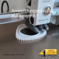 PEI Druckplatte für Bambu Lap A1 X1 P1P P1S beidseitig 257*257mm PLA ABS PETG o.B.