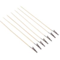 20 Stück Alligator Clip Holz Stick Werkzeug für Airbrush Modell Teile
