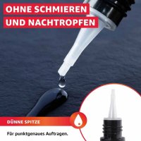 Everglue Sekundenkleber Cyanacrylat mittelviskos 20g Dosierflasche