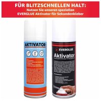 Everglue Sekundenkleber Cyanacrylat mittelviskos 20g Dosierflasche