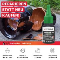 Everglue Sekundenkleber Cyanacrylat hochviskos 20g Dosierflasche