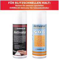 Everglue Sekundenkleber Cyanacrylat hochviskos 20g Dosierflasche