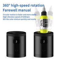 Akku ! Kabellos Farbaufschüttler Pigment Mixer...