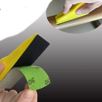 Mini-Schleifpapier-Set mit Klettverschluss-Schleifblock 71-teilig 400/600/800/1000/1500/2000/3000