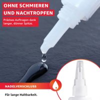 Everglue Sekundenkleber Cyanacrylat mittelviskos extra lange lagerfähig 20g Dosierflasche