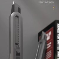 3 teiliges Messer Set hochwertiege Mettal / Kunststoff Kombi  9mm + 18mm + T-Klinge