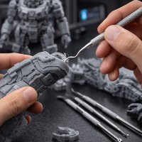 21 teiliges Präzisions-Nachbearbeitungs-Set für 3D-Druck