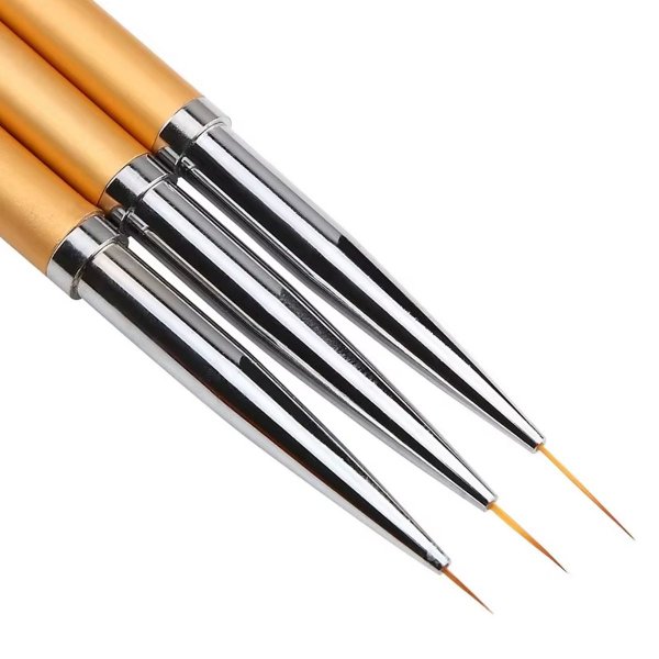 3 x Feinpräzisionspinsel für 3D-Druck & Modellbau – Set mit extra feinen Spitzen