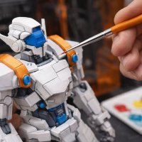 3 x Feinpräzisionspinsel für 3D-Druck & Modellbau – Set mit extra feinen Spitzen