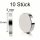 10 Stück Superstarke Magnete Scheibenmagnete 8 Ø x 3 mm Neodym Magnete