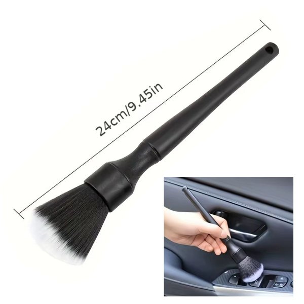 1 x Detailing Pinsel 24cm Ultraweiche Auto Reinigungspinsel für Innenraum Autopflege