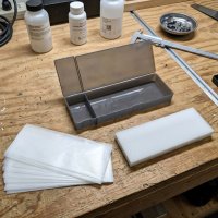 Nasspaletten-Set für Miniaturen Aufbewahrungsbox Farbmodellierung Malzubehör