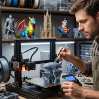 4 Teile Präzisions-Pinzetten-Set für 3D-Druck & Post-Processing