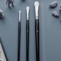Trockenbürsten (Drybrushing) Pinsel für...