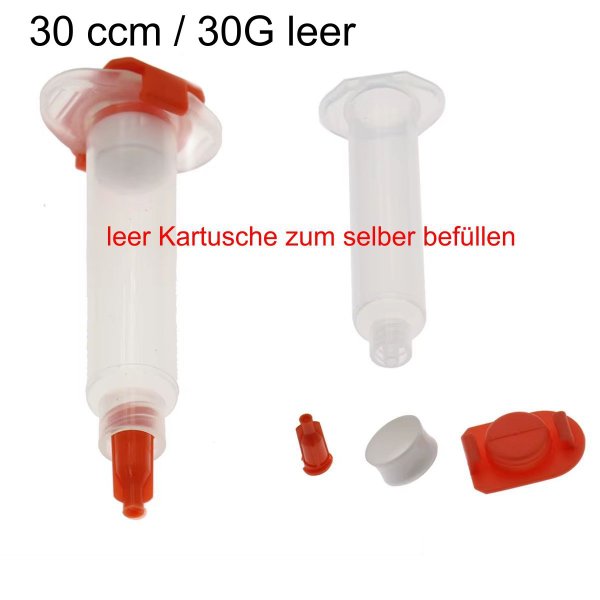 30 Gramm "leer" Nachfüllkartusche für unsere Feinmechanik Fett Spender