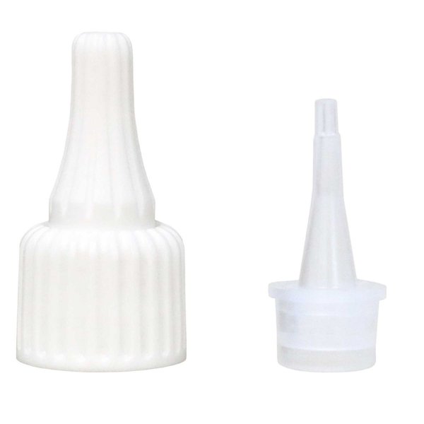Sekundenkleber Everglue Tülle Ø14mm mit Kappe Gewinde Ø18mm weiß