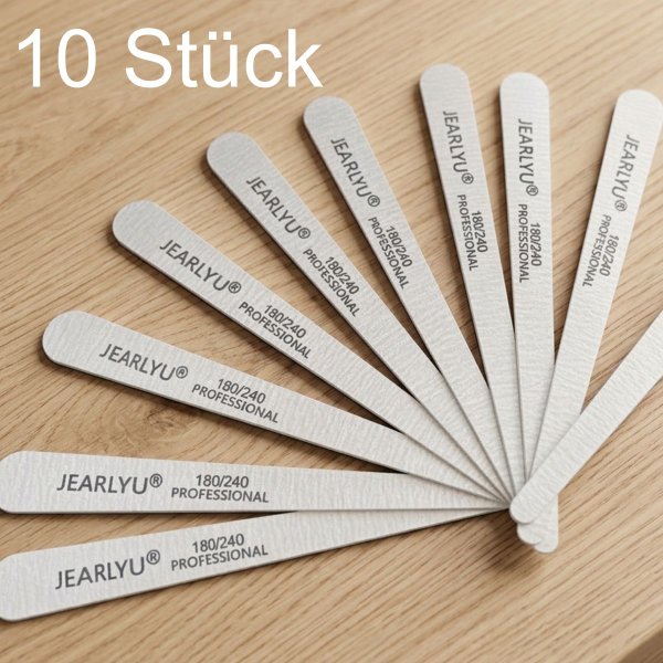 10 Stück Feilen V-Form 18x2cm Körnung 180/240 ideal zum nachbearbeiten von 3D Drucken